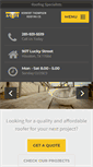 Mobile Screenshot of herbertthompsonroofing.com